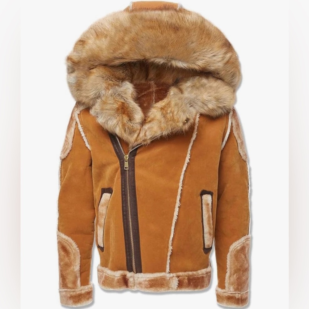 Jordan Craig El Jefe Shearling Moto Jacket